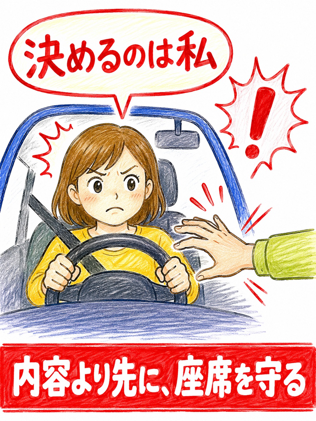 心理的リアクタンスの図解