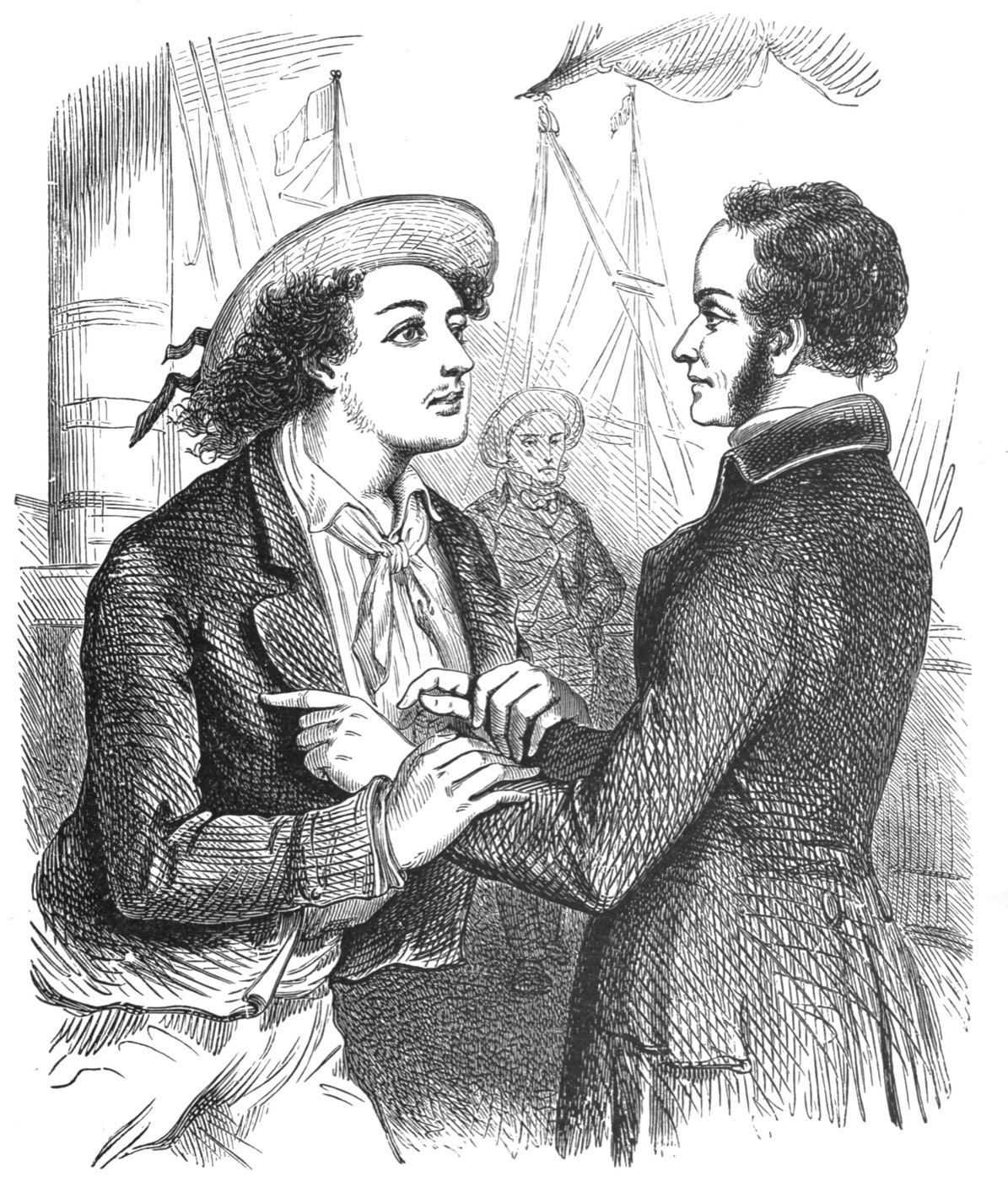 『モンテ・クリスト伯』挿絵(1888年版)