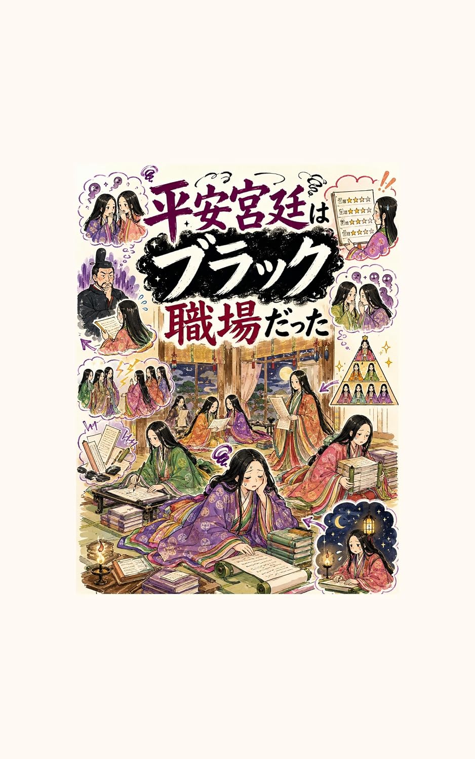 平安宮廷はブラック職場だったの表紙