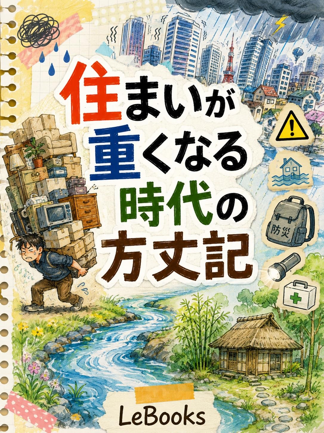 住まいが重くなる時代の方丈記の表紙