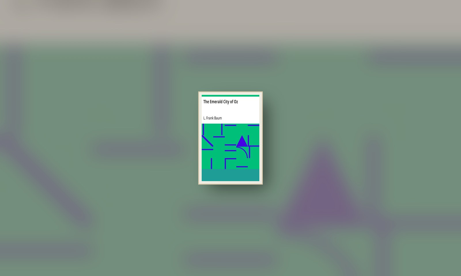 オズのエメラルドシティに関連する古典図版