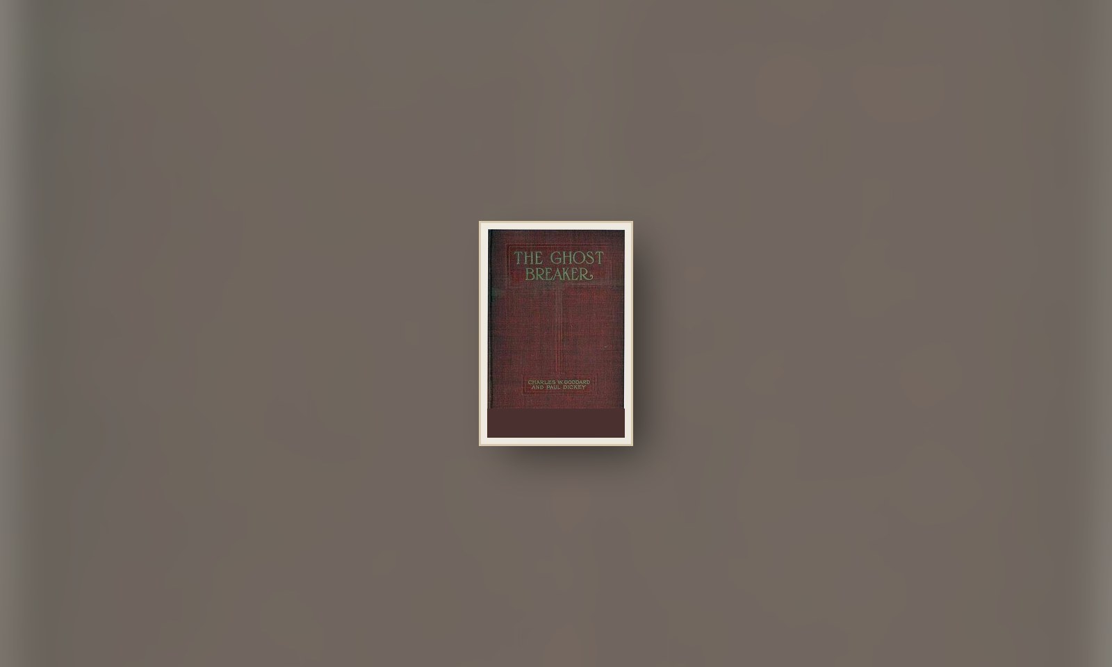 ゴーストブレイカー：戯曲を基にした小説に関連する古典図版