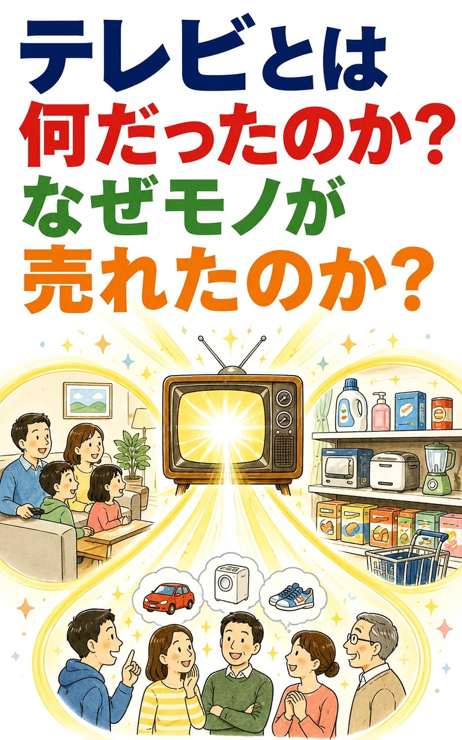 テレビとは何だったのか？ なぜモノが売れたのか？の表紙