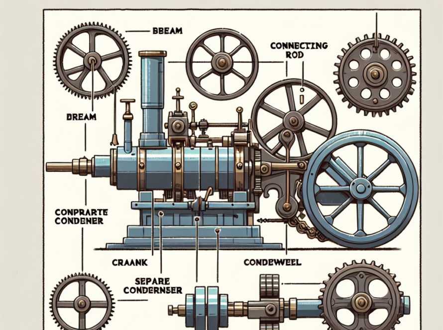 ワット:蒸気機関の改良